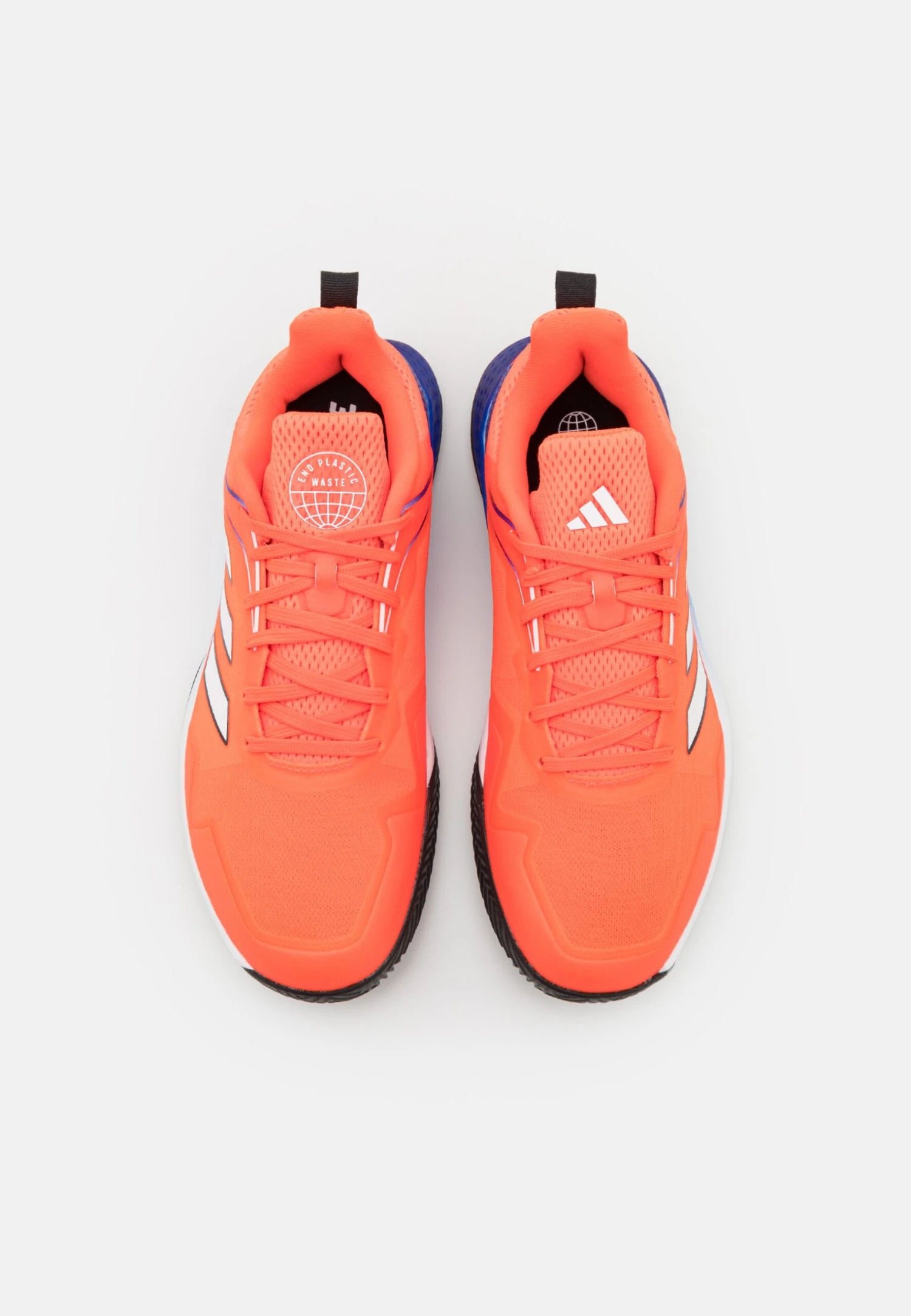 ADIDAS PERFORMANCE Defiant Speed Clay - Zapatillas De Tenis Para Tierra Batida - Solar Red/Footwear White/Lucid Blue - Imagen 3