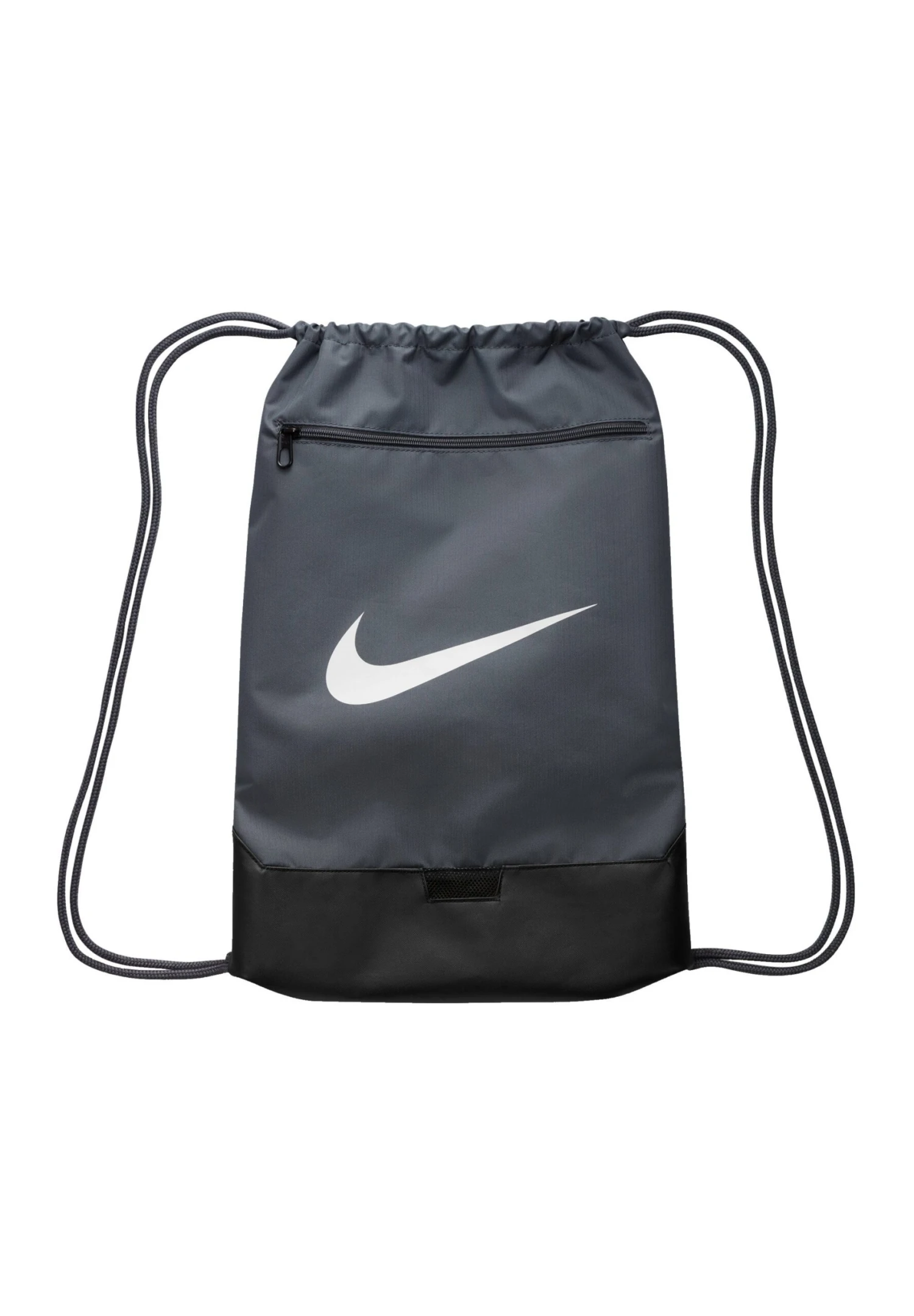 Nike Performance Brsla Drawstring - 9.5 (18L - Bolsa De Deporte - Flint Grey/Black/White