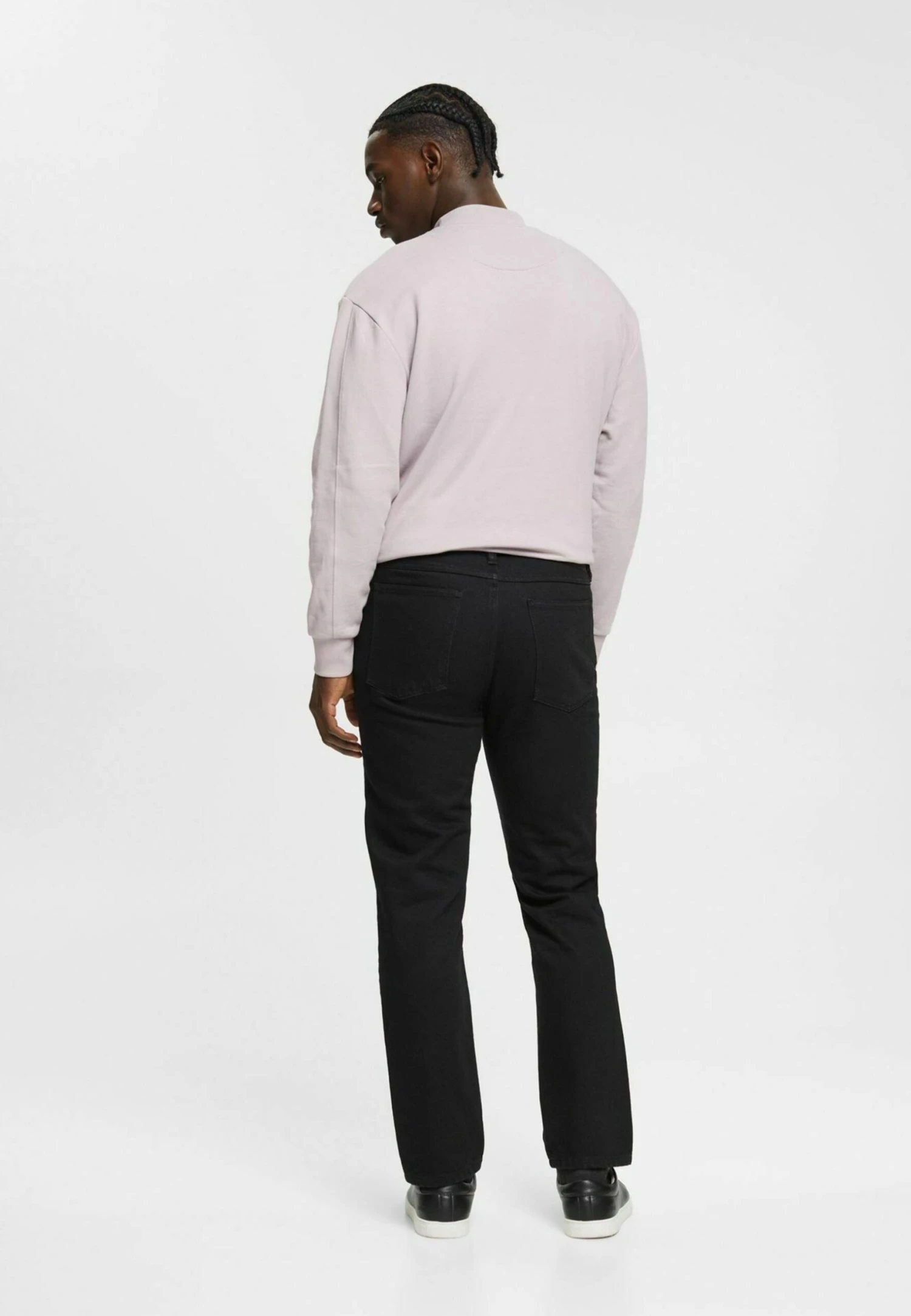 ESPRIT Vaqueros Rectos - Black Dark Washed - Imagen 3