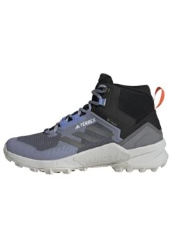 Adidas TERREX Terrex Swift R3 Mid Gtx - Zapatillas De Senderismo - Blue Dawn Grey Four Impact Orange