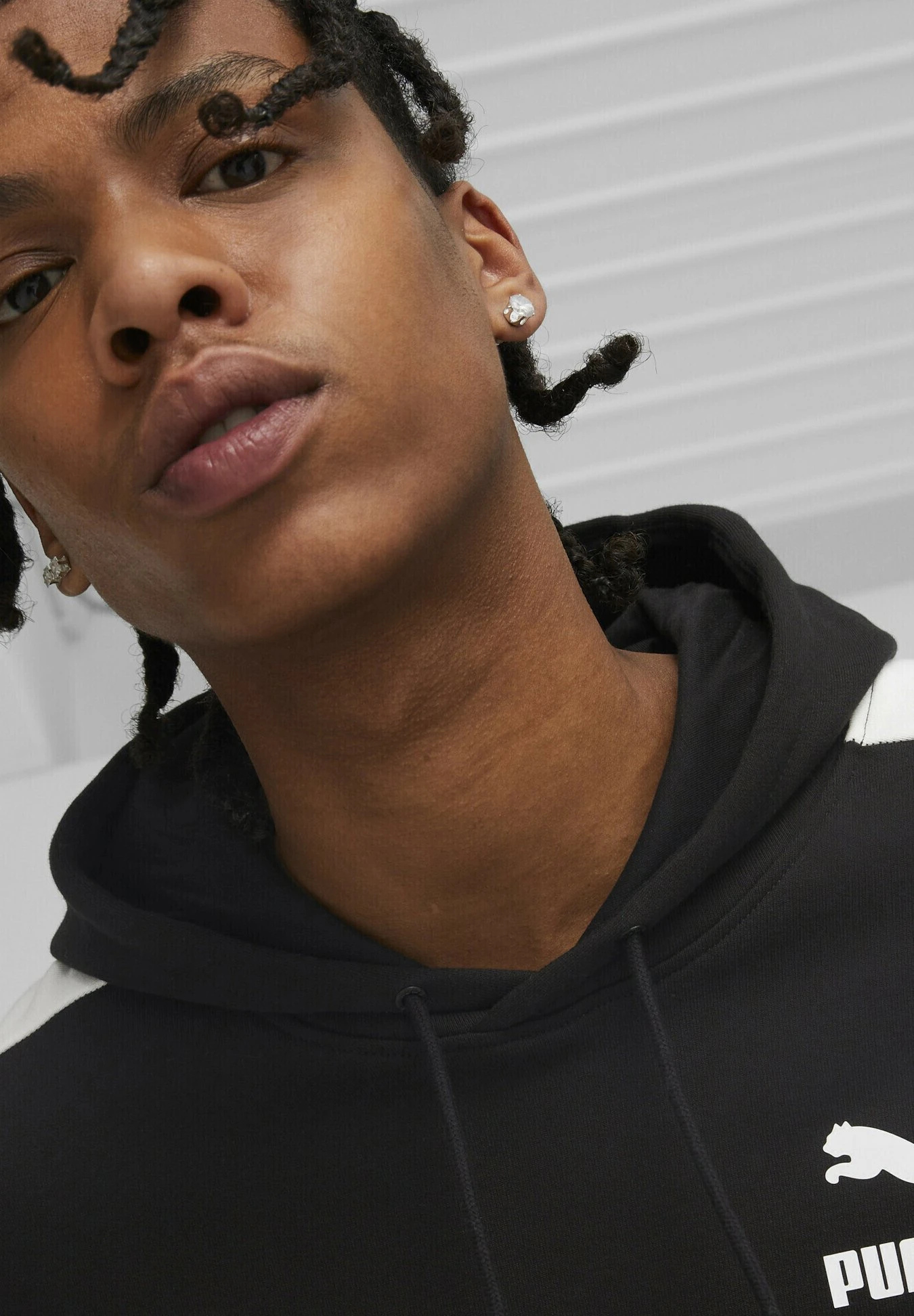 Puma T7 Iconic- Jersey Con Capucha - Black - Imagen 3