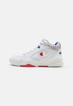 Champion Mid Cut Shoe Z90 - Zapatillas De Baloncesto - White/Royalblue/Red