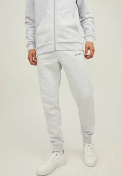Jack & Jones Gorden Berg Lange - Pantalones Deportivos - Light Grey Melange
