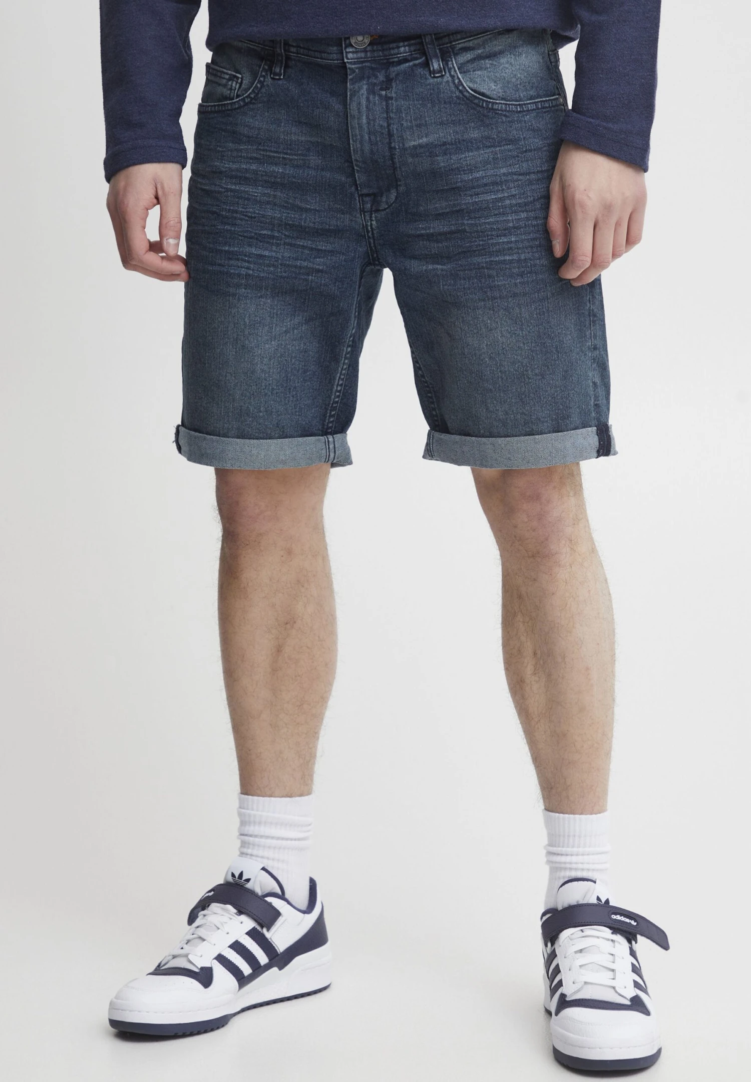Blend Shorts Vaqueros - Denim Dark Blue