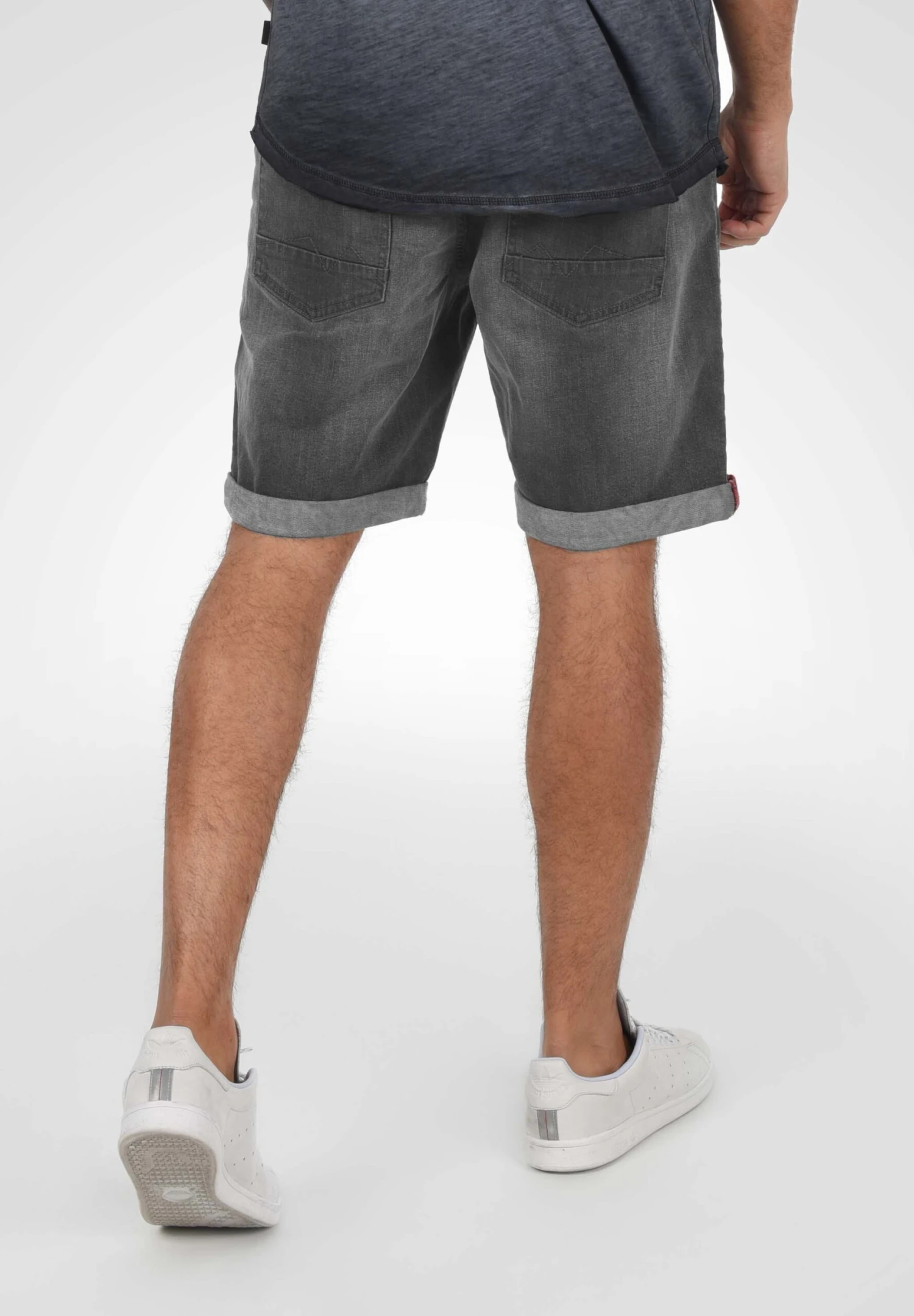 Blend Bhaver - Shorts Vaqueros - Denim Dark Grey - Imagen 3