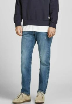 Jack & Jones Loose Fit Chris Royal Rdd - Vaqueros Rectos - Blue Denim