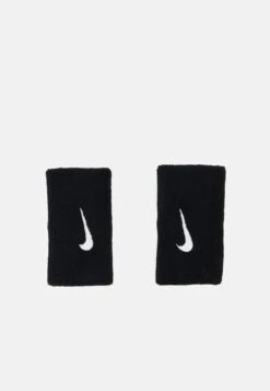 Nike Performance UnisexDoublewide Wristbands - Muñequera - Schwarz/Weiss