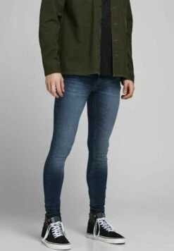 Jack & Jones Vaqueros Pitillo - Blue Denim