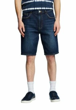 Edc By Esprit Shorts Vaqueros - Dark Blue Denim