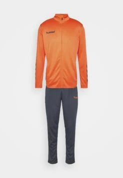 Hummel Promo Suit - Chándal - Nasturtion/Ombre Blue