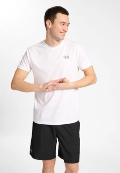 Hummel Court - Camiseta Estampada - White